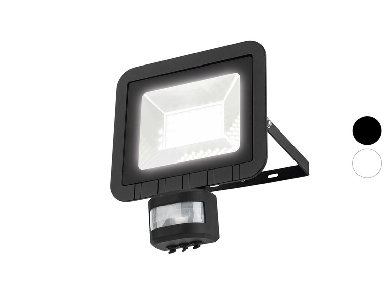 Pełny ekran: LIVARNO home Reflektor zewnętrzny LED, LSLB 24 B1, z czujnikiem ruchu, 24 W - zdjęcie 1