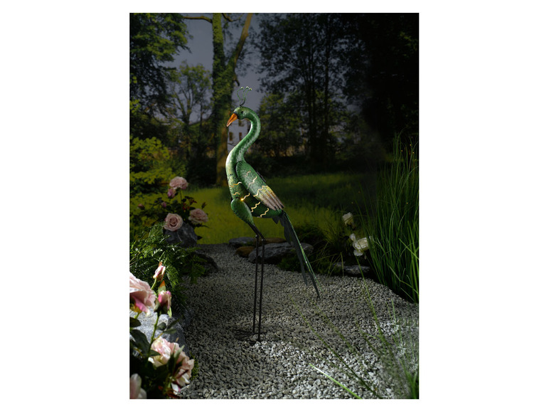 Pełny ekran: LIVARNO home Dekoracyjny ptak do ogrodu z lampką solarną LED, 1 sztuka - zdjęcie 7