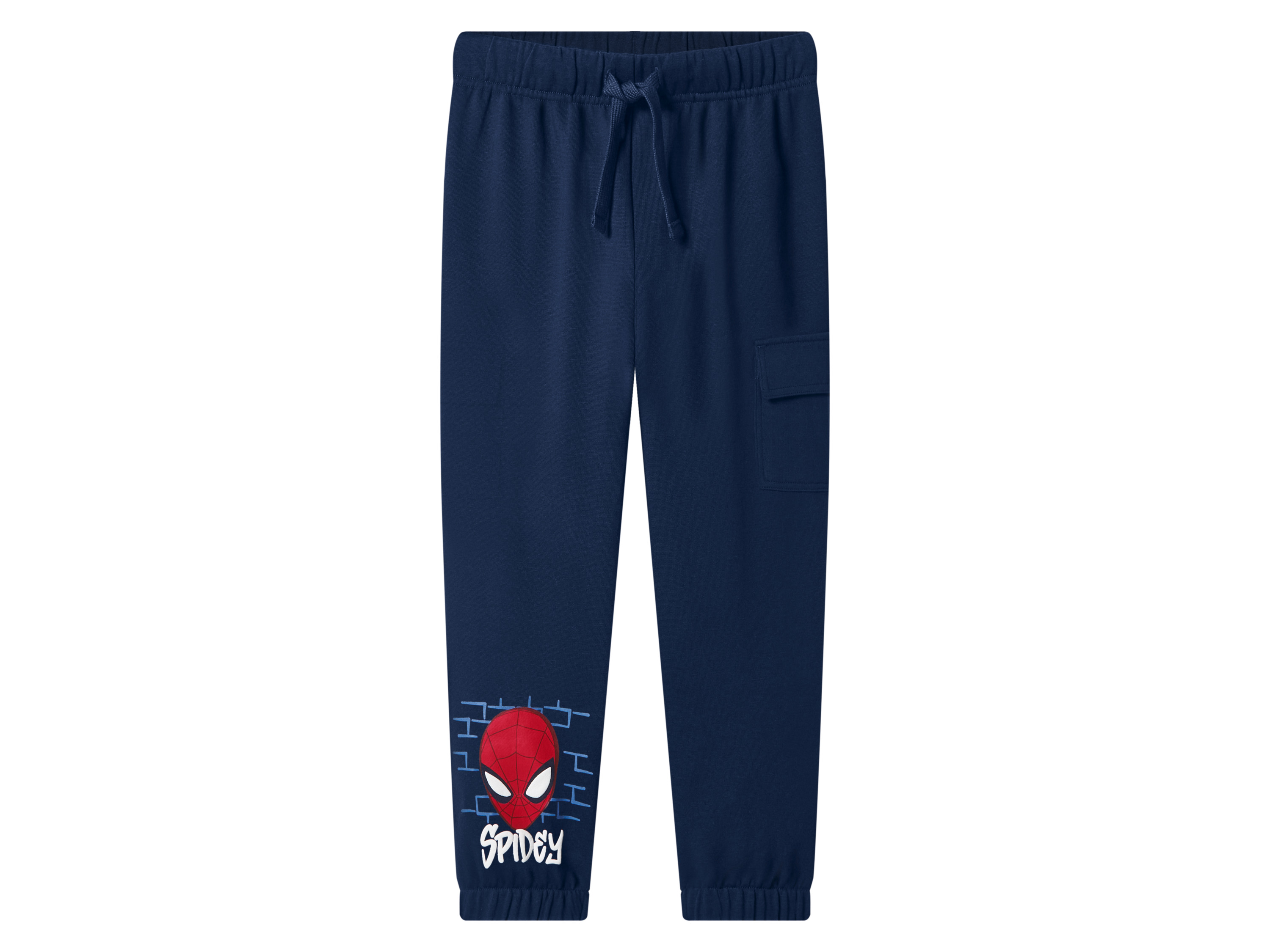 LUPILU® Spodnie dresowe dziecięce (Spiderman/ granatowy, 134-140)