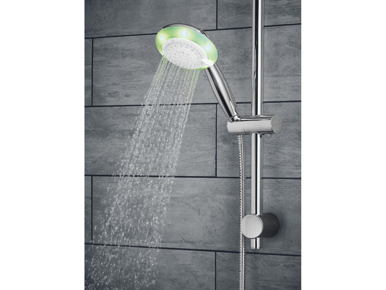 Pełny ekran: LIVARNO home Słuchawka prysznicowa LED, z wkładem oszczędzającym wodę - zdjęcie 20