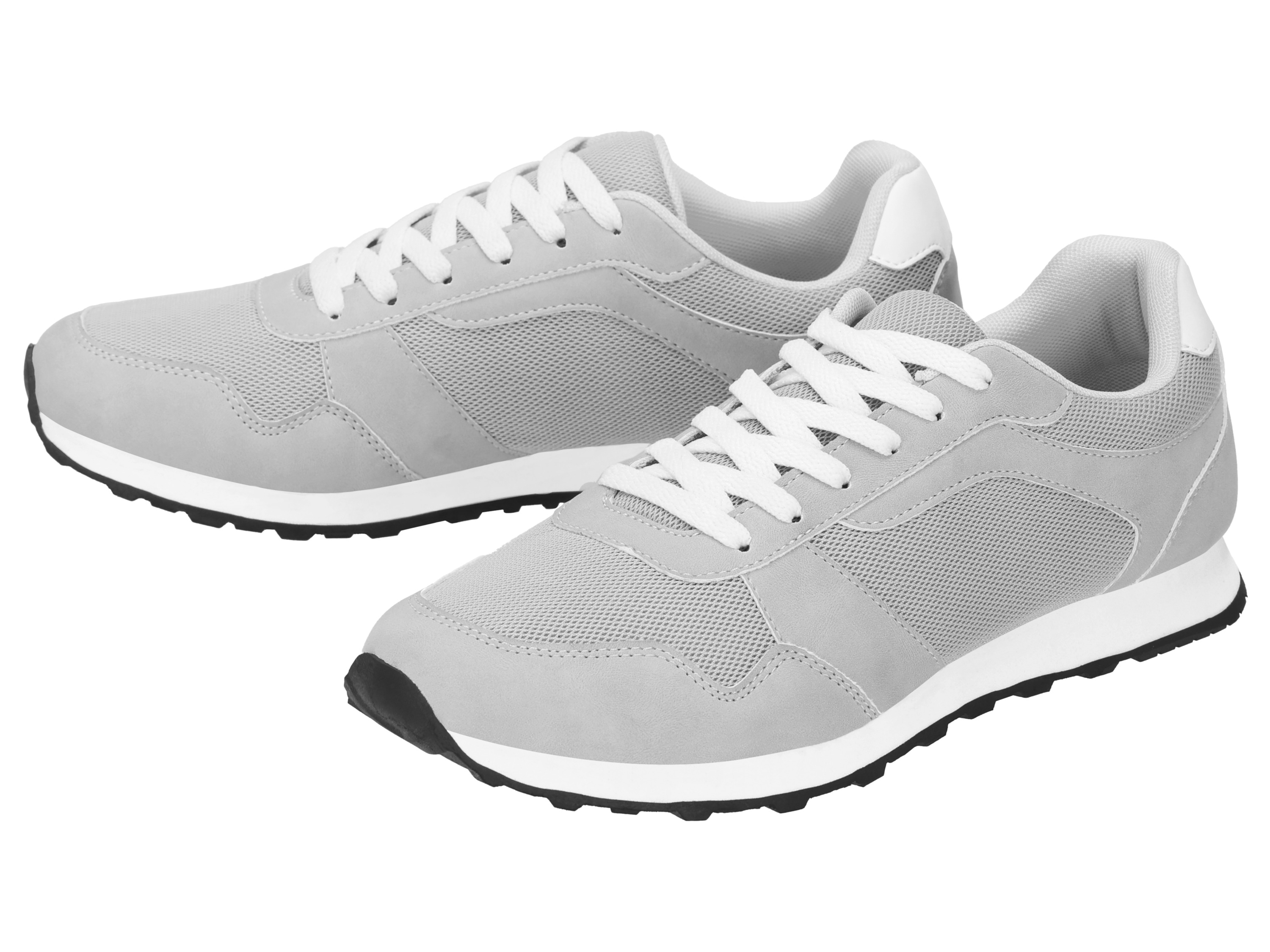 esmara Men Sneakersy męskie (Szary, 43)
