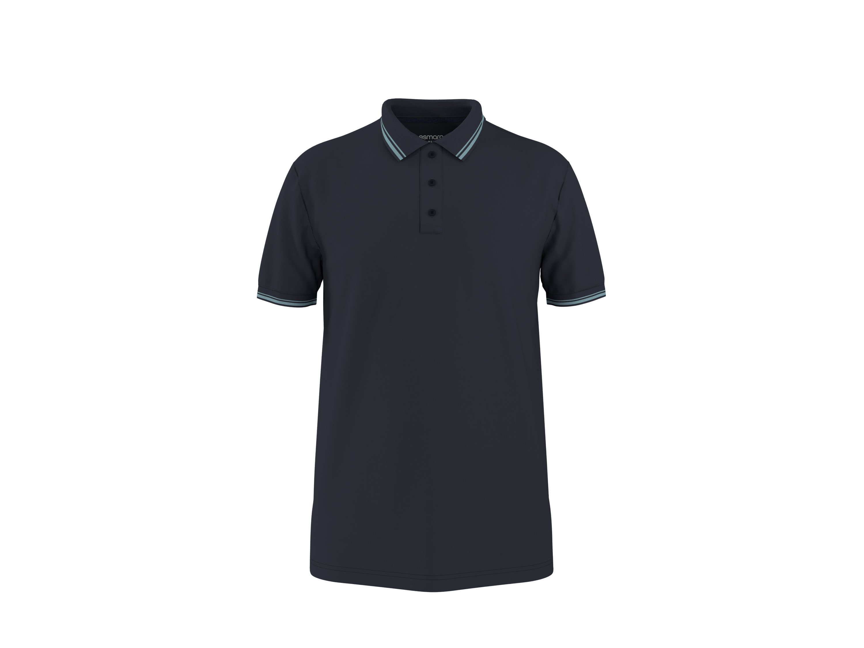 ESMARA MEN Koszulka polo męska (Granatowy, L (52-54))