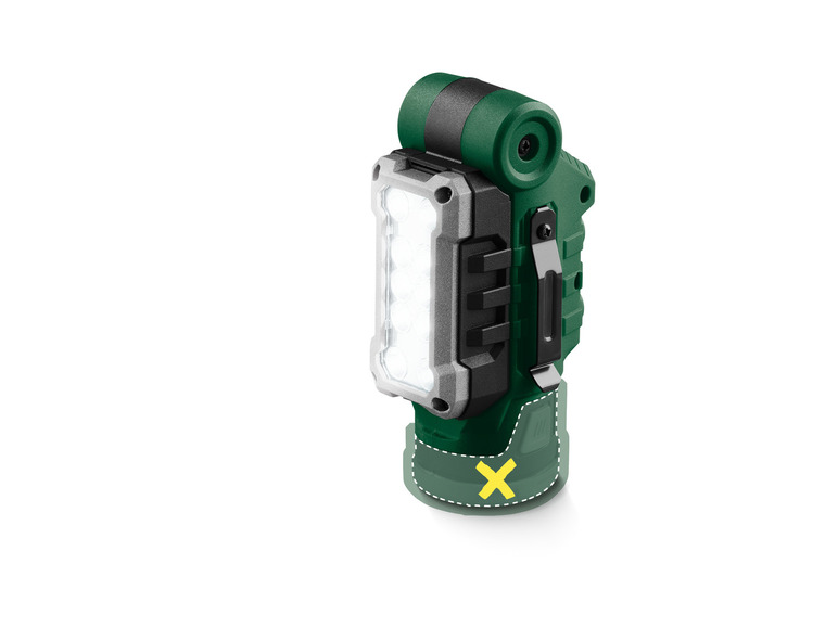 Akumulatorowa lampa robocza LED 12 V (bez akumulatora i ładowarki)