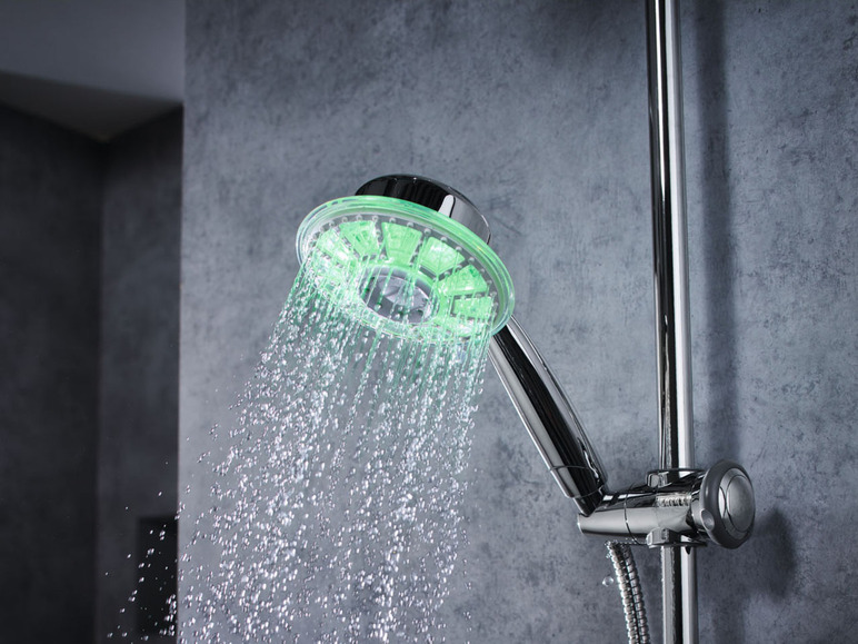 Pełny ekran: LIVARNO home Słuchawka prysznicowa LED, z wkładem oszczędzającym wodę - zdjęcie 10