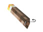 Minecraft pochodnia w pikselowym wzorze.