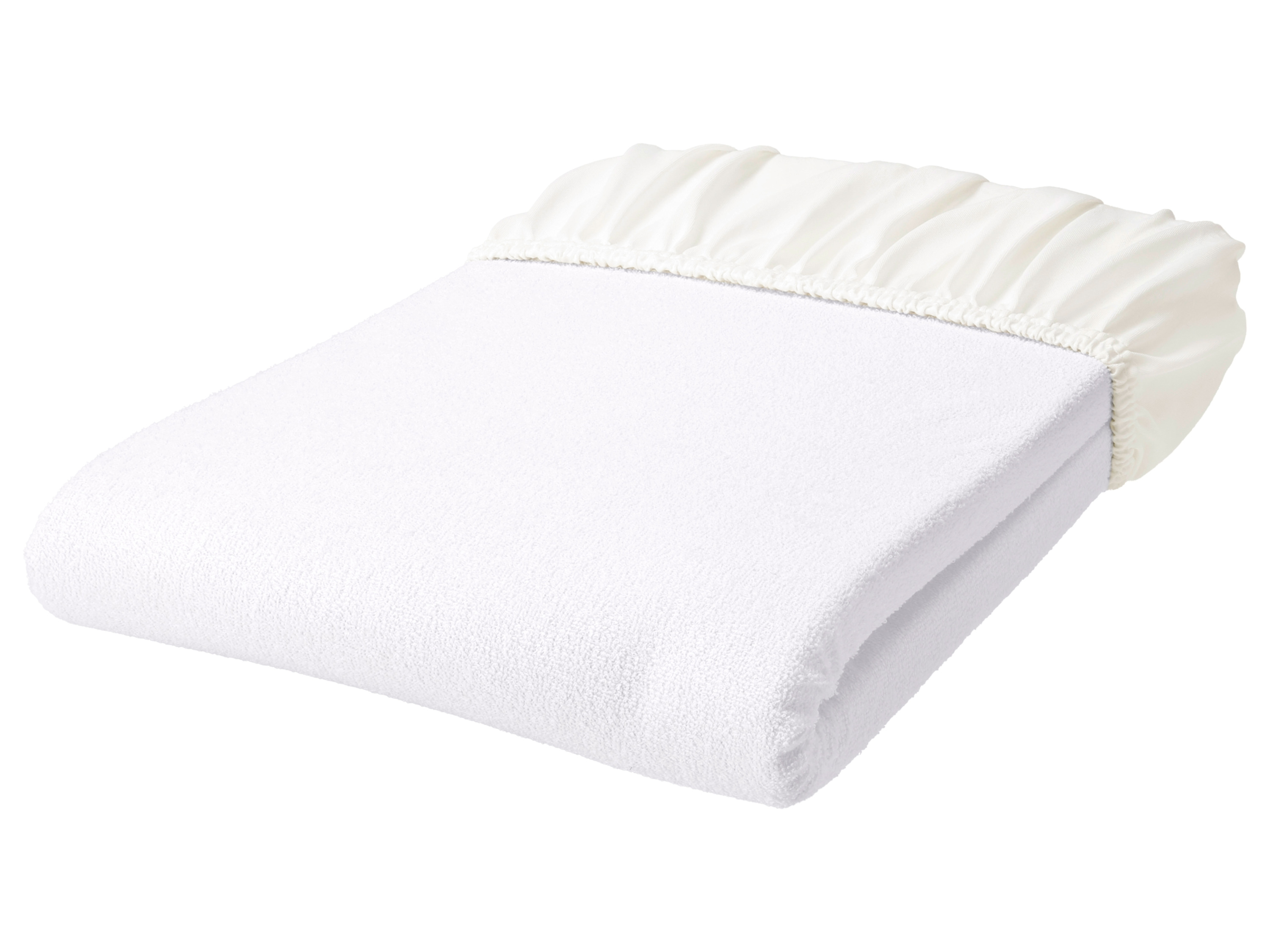 LIVARNO® Wodoodporne prześcieradło frotte z dżerseju, 90-100 x 200 cm