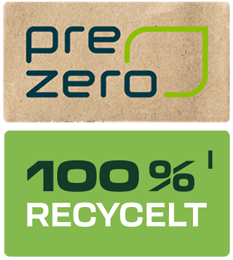 PreZero 100 Prozent recyceltes Plastik