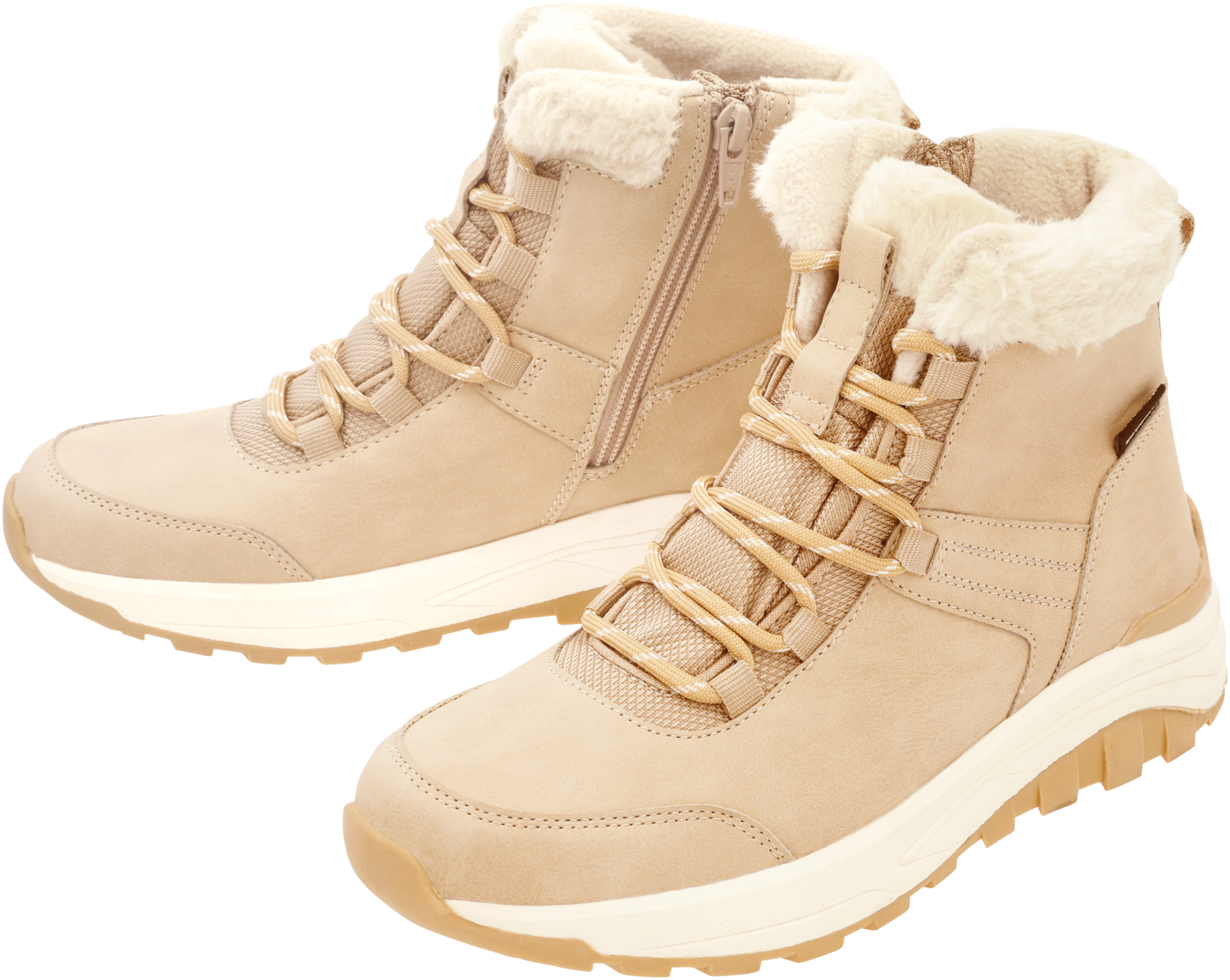 ESMARA® Buty zimowe damskie (Beżowy, 36)