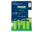 4 akumulatory AA Tronic, 2500 mAh, doładowywalne.