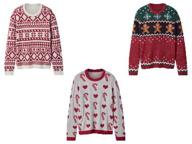 esmara® Sweter dziecięcy ze świątecznym wzorem