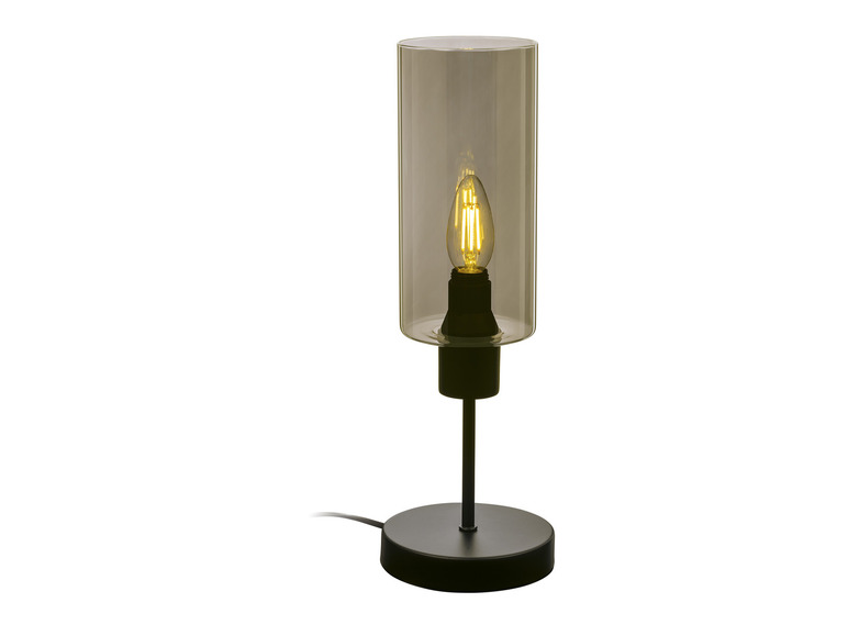 Pełny ekran: LIVARNO home Lampa stołowa LED, ze szkłem dymionym, 4,2 W - zdjęcie 4