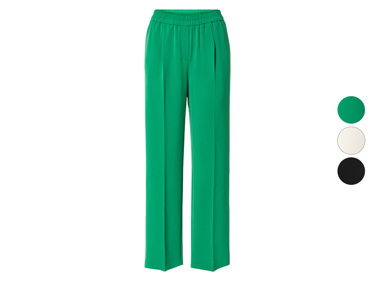 Pełny ekran: esmara® Spodnie materiałowe damskie z szeroką nogawką - zdjęcie 1