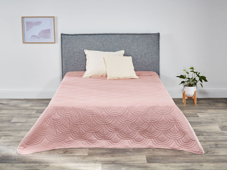 Pełny ekran: LIVARNO home Narzuta na łóżko, pikowana, 210 x 280 cm - zdjęcie 6