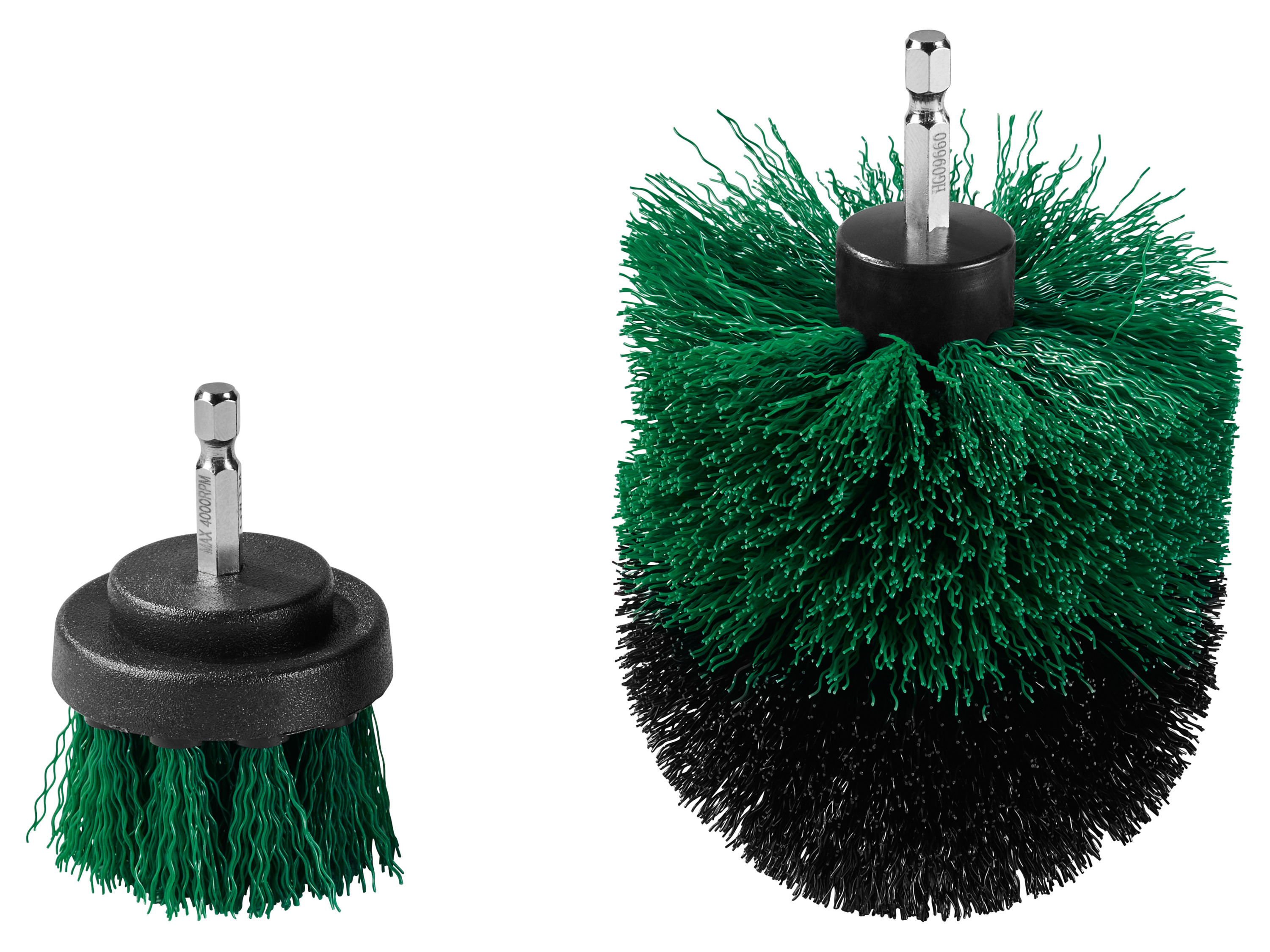 PARKSIDE® Zestaw szlifierski stożkowy / Krążek do usuwania folii / Zestaw szczotek do czyszczenia / Zestawy polerskie (Szczotki czyszczące, 2 elementy