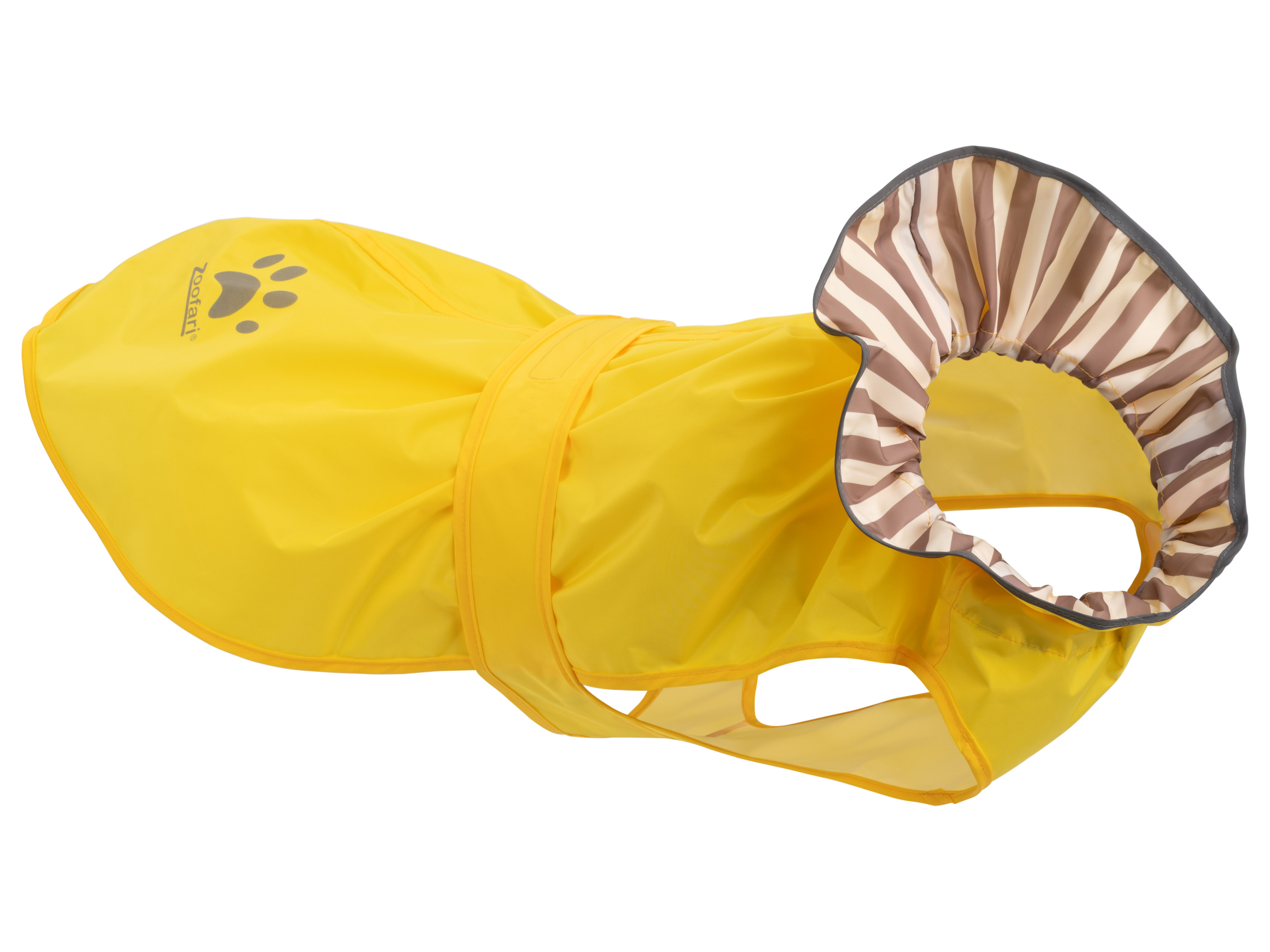 ZOOFARI® Płaszcz przeciwdeszczowy dla psa (Żółty, 50)
