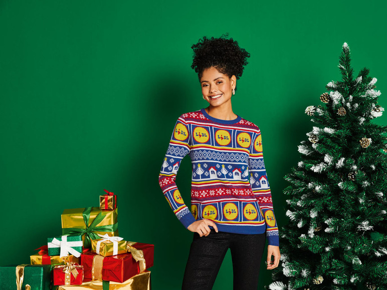 Pełny ekran: esmara® Sweter świąteczny damski z kolekcji Lidl - zdjęcie 7