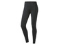 Czarne legginsy damskie.