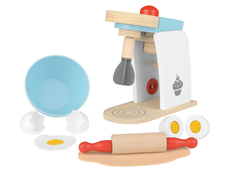 Pełny ekran: Playtive Zestaw drewnianych akcesoriów kuchennych do zabawy, 1 zestaw - zdjęcie 16
