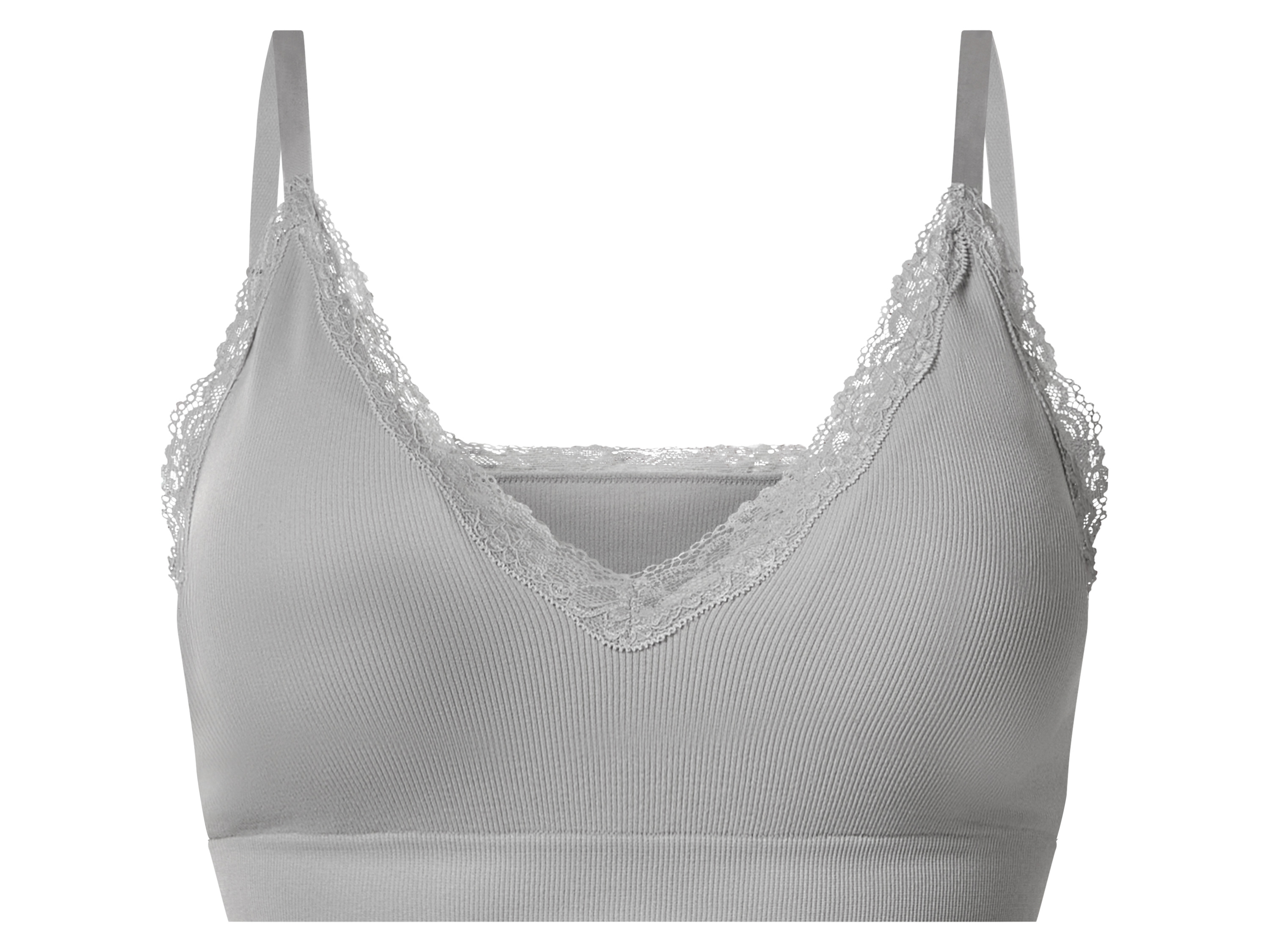 esmara® Biustonosz bustier damski prążkowany