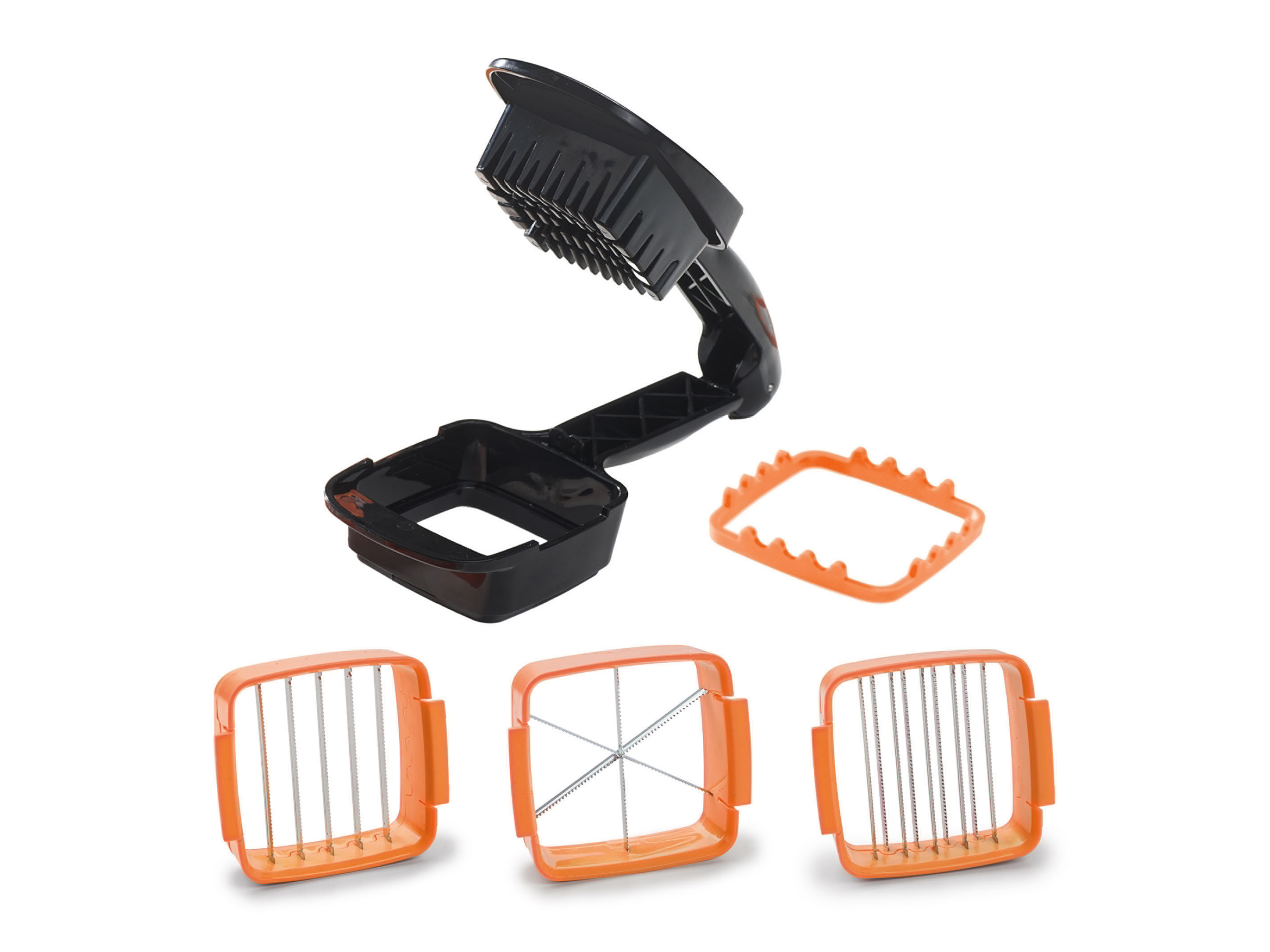 GENIUS NICER DICER Rozdrabniacz Quick, 5-częściowy, pomarańczowy