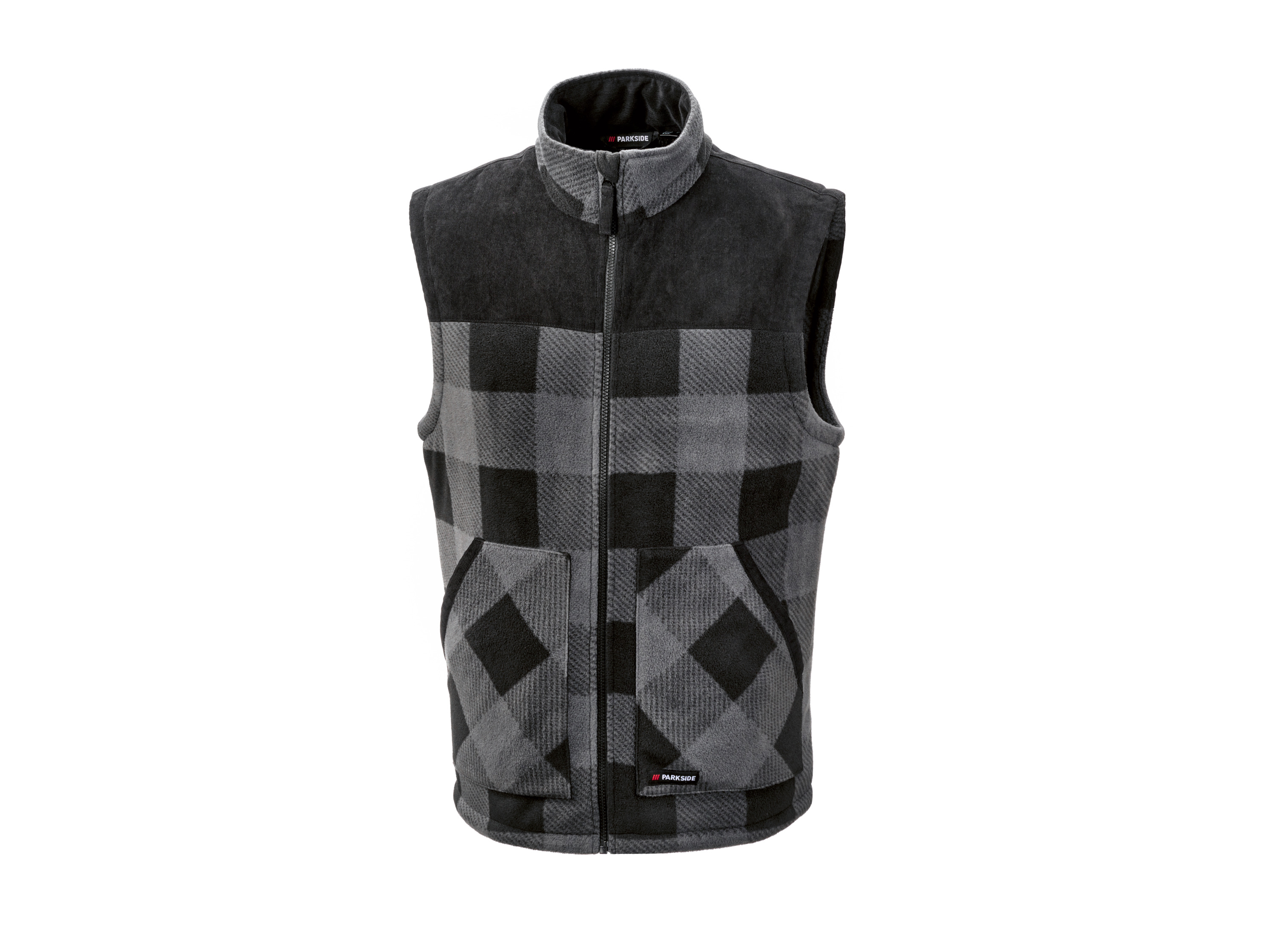 PARKSIDE® Kamizelka polarowa męska (Szary, XL (56/58))