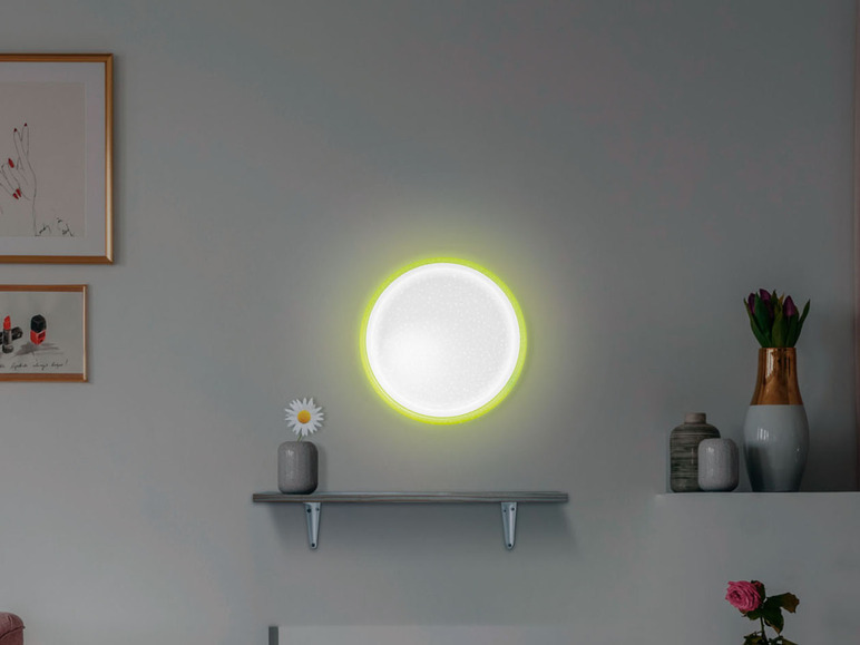 Pełny ekran: LIVARNO home Lampa sufitowa LED z kolorowym światłem dekoracyjnym - zdjęcie 12