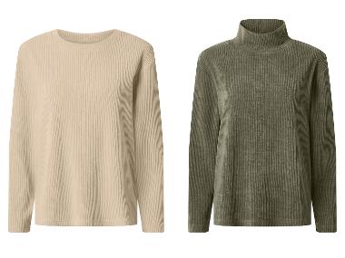 esmara® Sweter damski o wyglądzie sztruksu