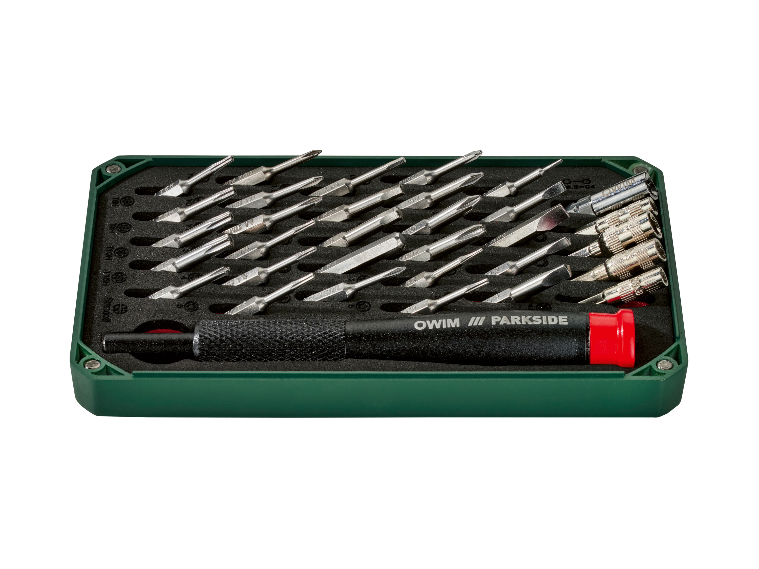 PARKSIDE® Zestaw 33 wkrętaków precyzyjnych lub zestaw 5 szczypiec precyzyjnych (Zestaw wkrętaków precyzyjnych)