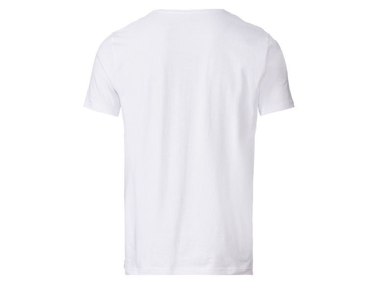 Pełny ekran: LIVERGY® T-shirty męskie z bawełną, 2 sztuki - zdjęcie 10