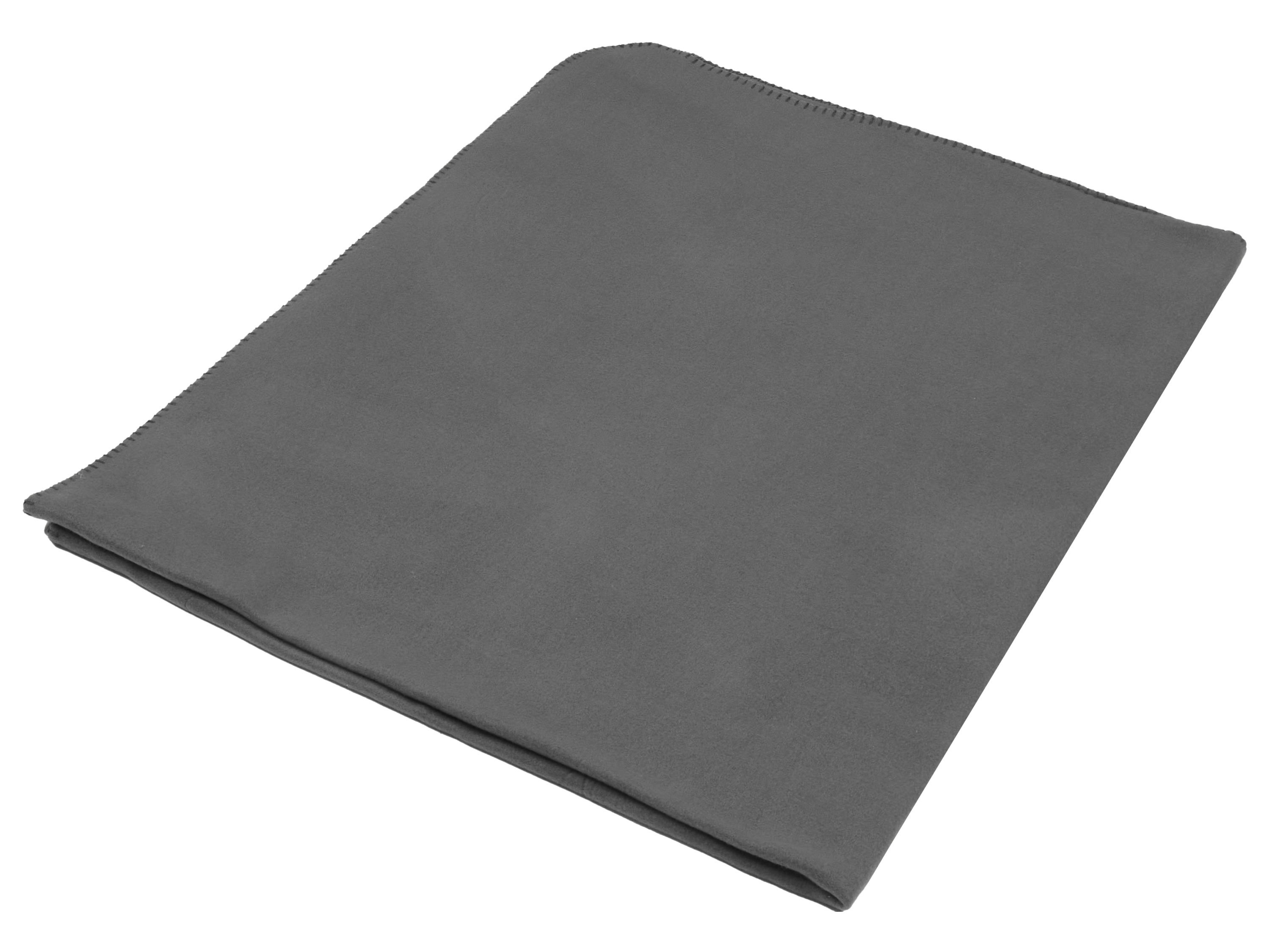 LIVARNO® Koc polarowy, 130 x 170 cm (Szary)