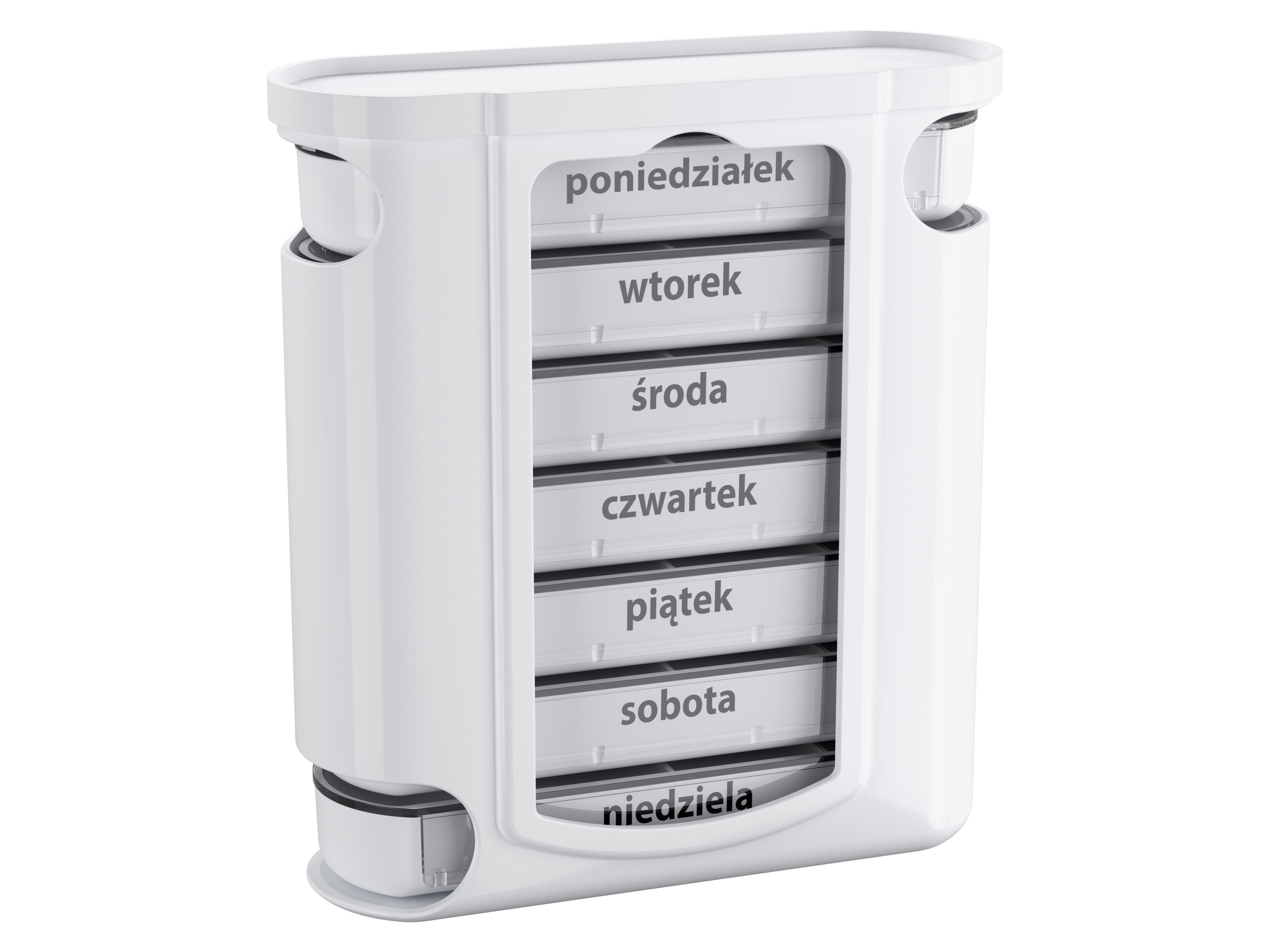 SENSIPLAST® Pudełko na tabletki (biała)