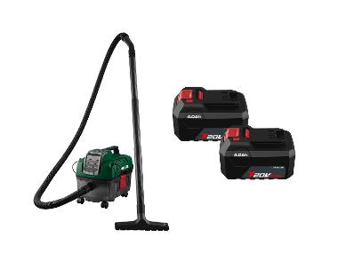PARKSIDE® Zestaw Odkurzacz do pracy na mokro i sucho 20 V z 2 akumulatorami 4 Ah