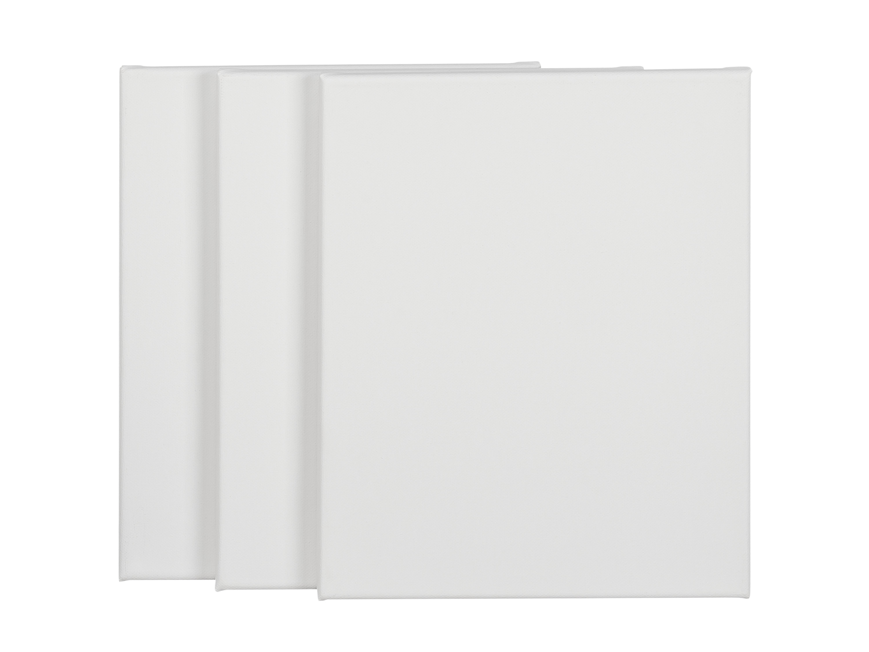 CRELANDO® Podobrazie lub zestaw 2 lub 3 podobrazi malarskich (250 x 300 mm, 3 sztuki)