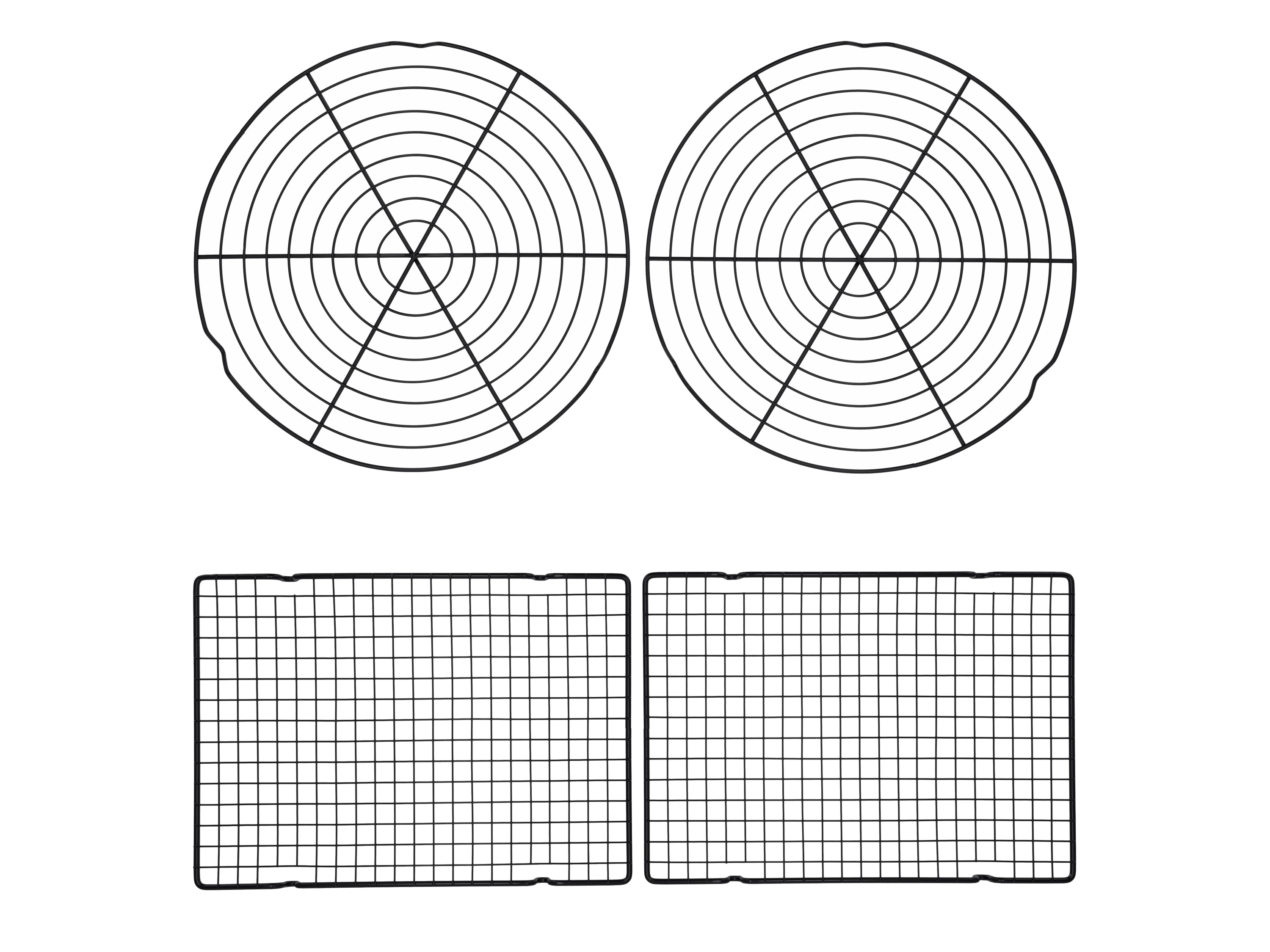 SILVERCREST® Zestaw kratek do pieczenia i studzenia, 2 sztuki