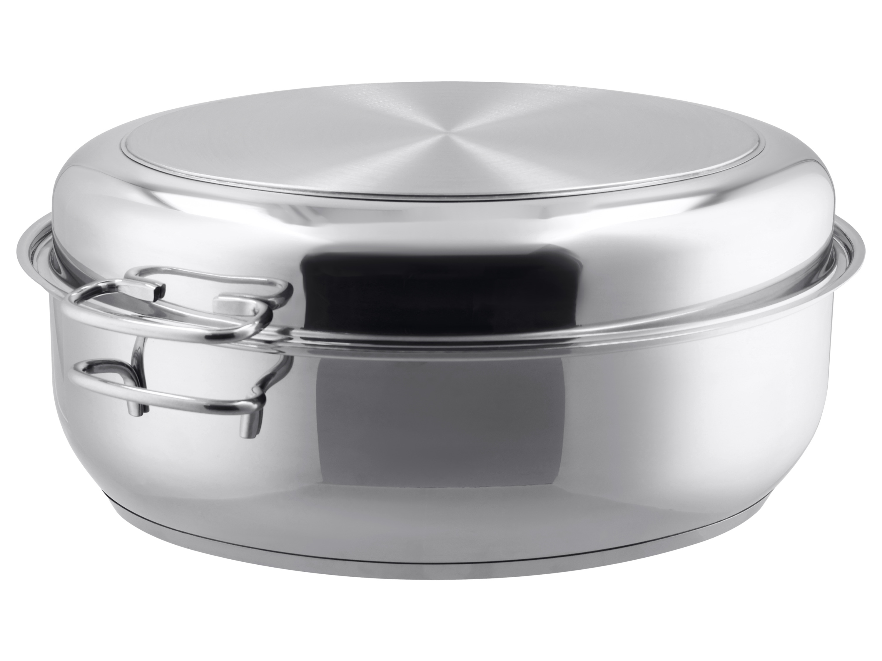 SILVERCREST® Brytfanna ze stali szlachetnej z pokrywą