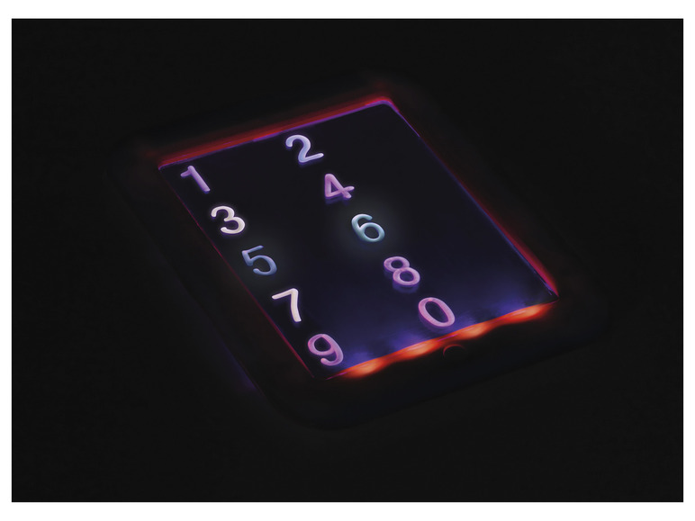Pełny ekran: EASYmaxx Tablica do malowania w formie tabletu "Magic Glow", z efektami świetlnymi, 20 elementów - zdjęcie 10