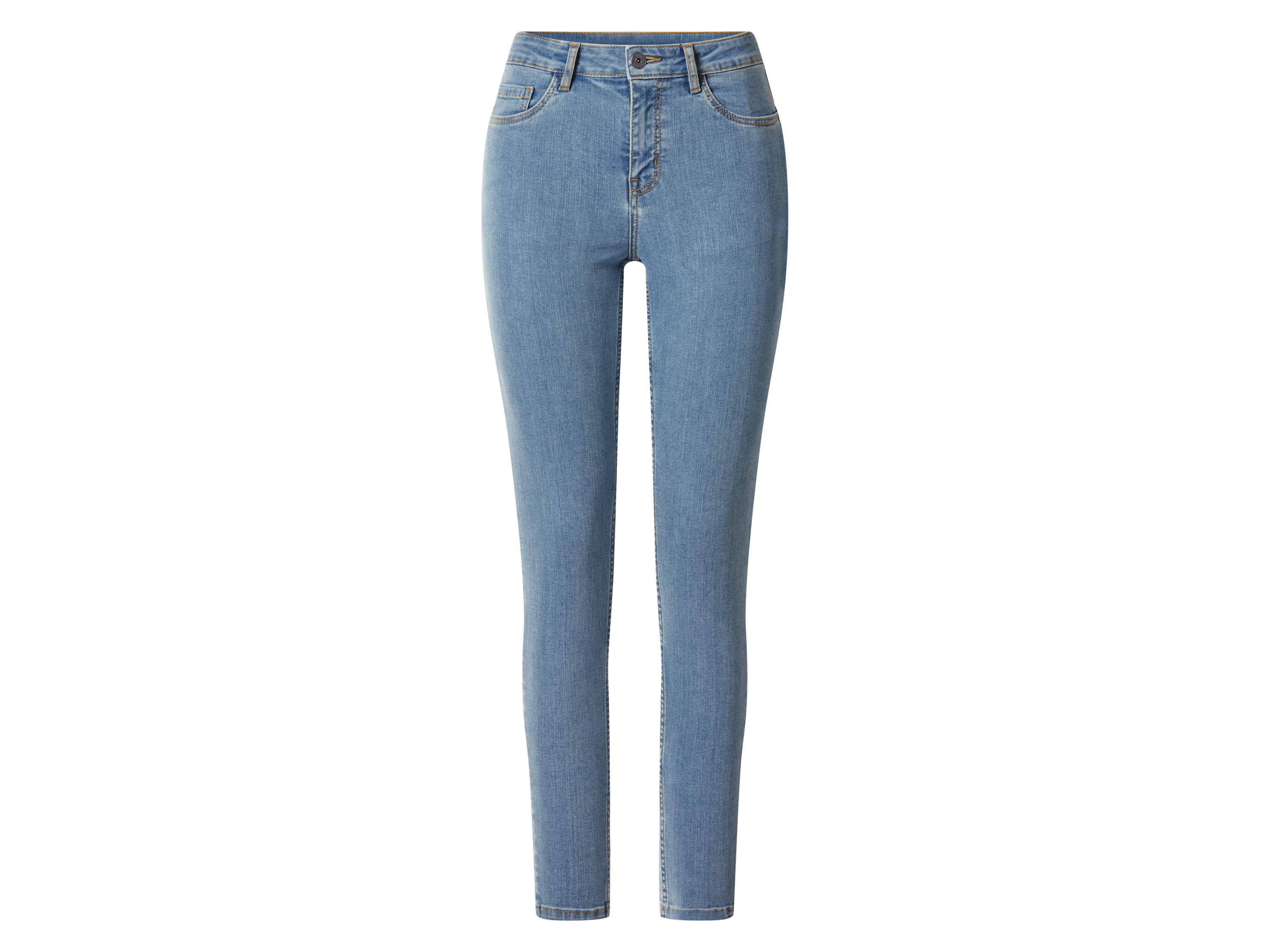 esmara® Jeansy push-up skinny fit damskie (Jasnoniebieski, 40)