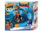 Zestaw Hot Wheels City z motywem goryla, tor i autka.