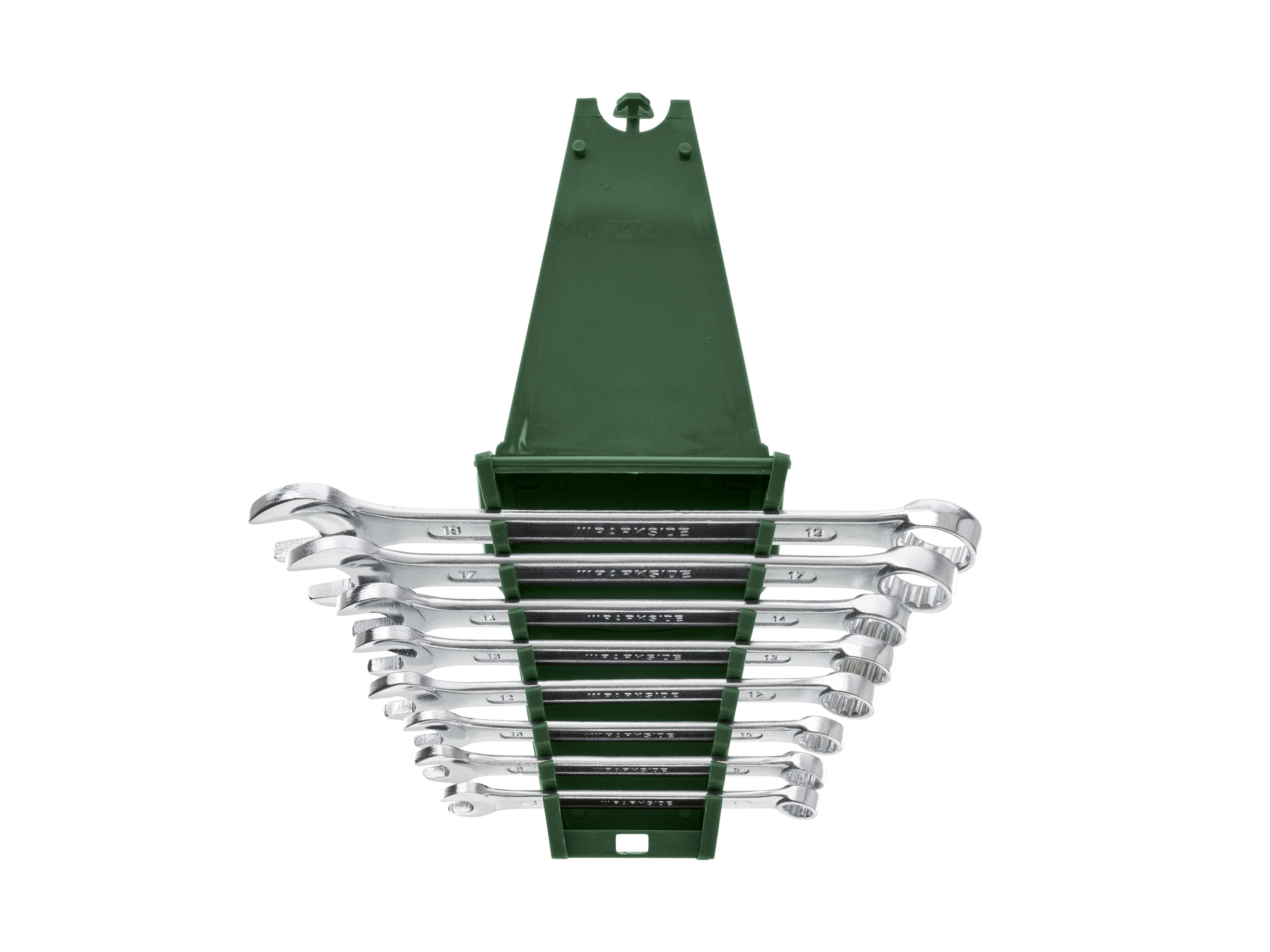PARKSIDE® Zestaw kluczy płaskich lub oczkowych lub płasko-oczkowych, 8 elementów (Zestaw kluczy płasko-oczkowych, 8 sztuk)