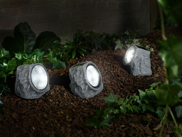 Pełny ekran: LIVARNO home Lampki LED ogrodowe solarne, 3 lub 6 szt. - zdjęcie 6