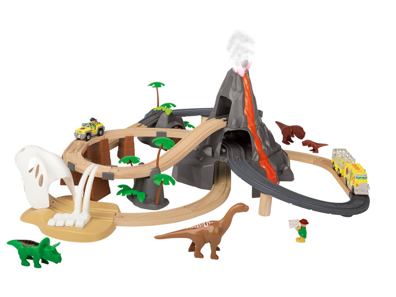 Pełny ekran: Playtive Drewniana kolejka Pociąg miejski lub Park dinozaurów - zdjęcie 11
