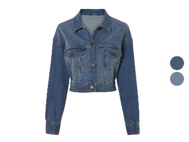 esmara® Kurtka jeansowa damska kurtka z biobawełną
