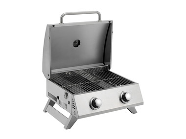 tepro Grill gazowy stołowy Chicago ze stali nierdzewnej, 6,0 kW