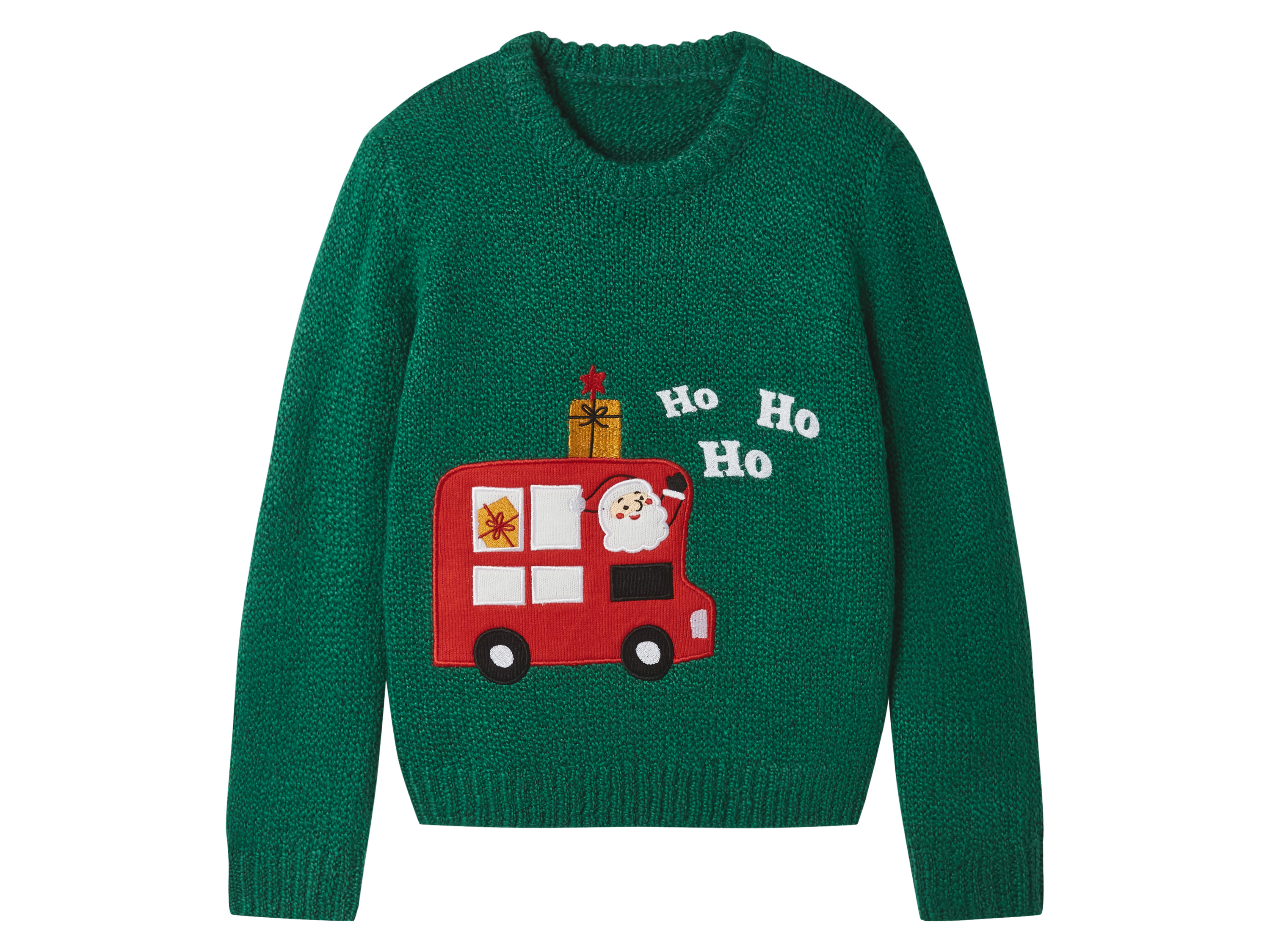 lupilu® Sweter dziecięcy (Zielony, 122/128)