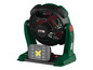 Zielony wentylator X20V TEAM z baterią.