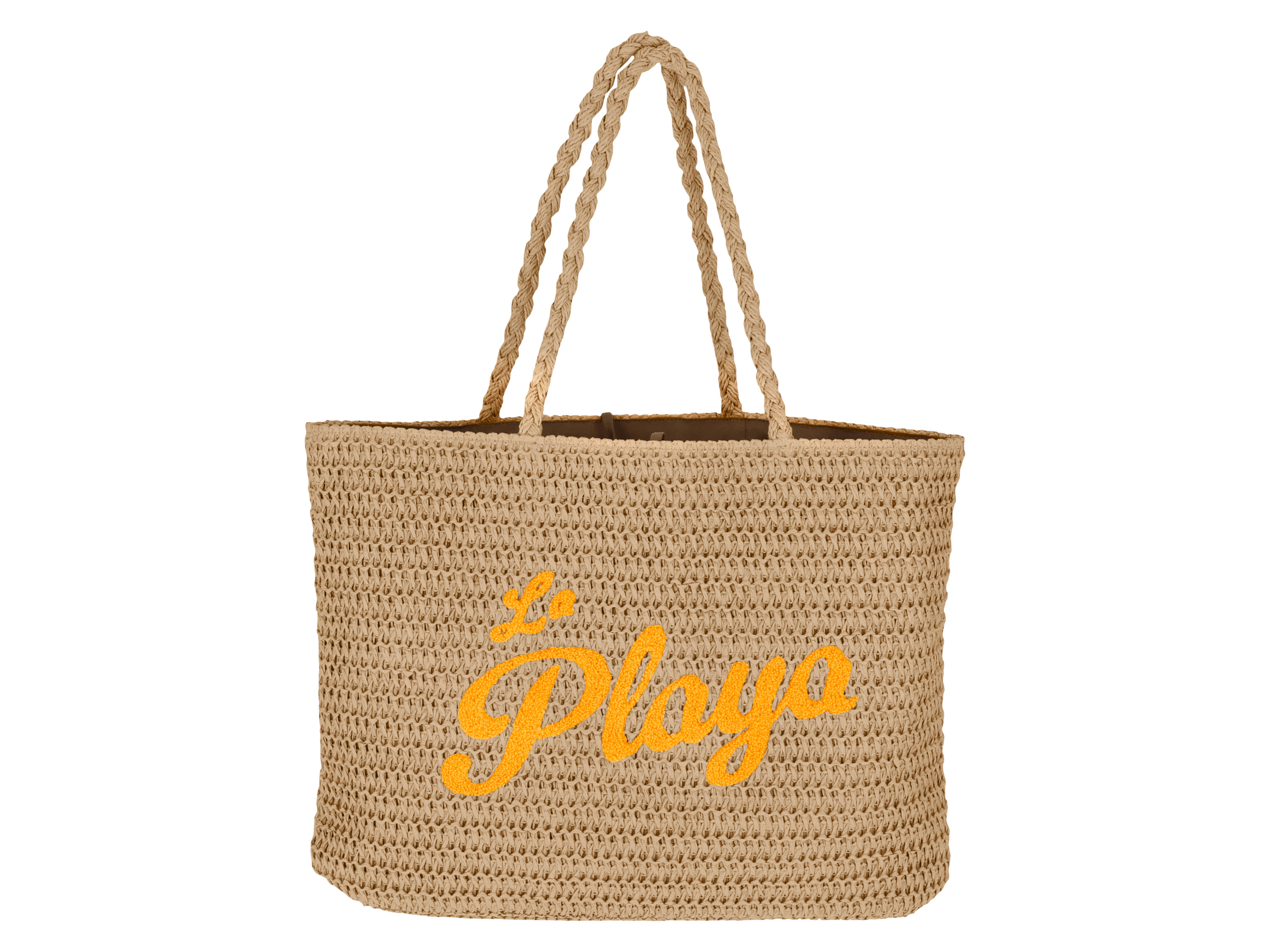 ESMARA® Torba plażowa (Brązowy/ żółty)