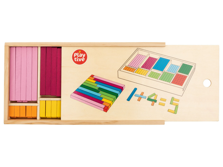 Pełny ekran: Playtive Drewniany zestaw do nauki liczenia Montessori - zdjęcie 8