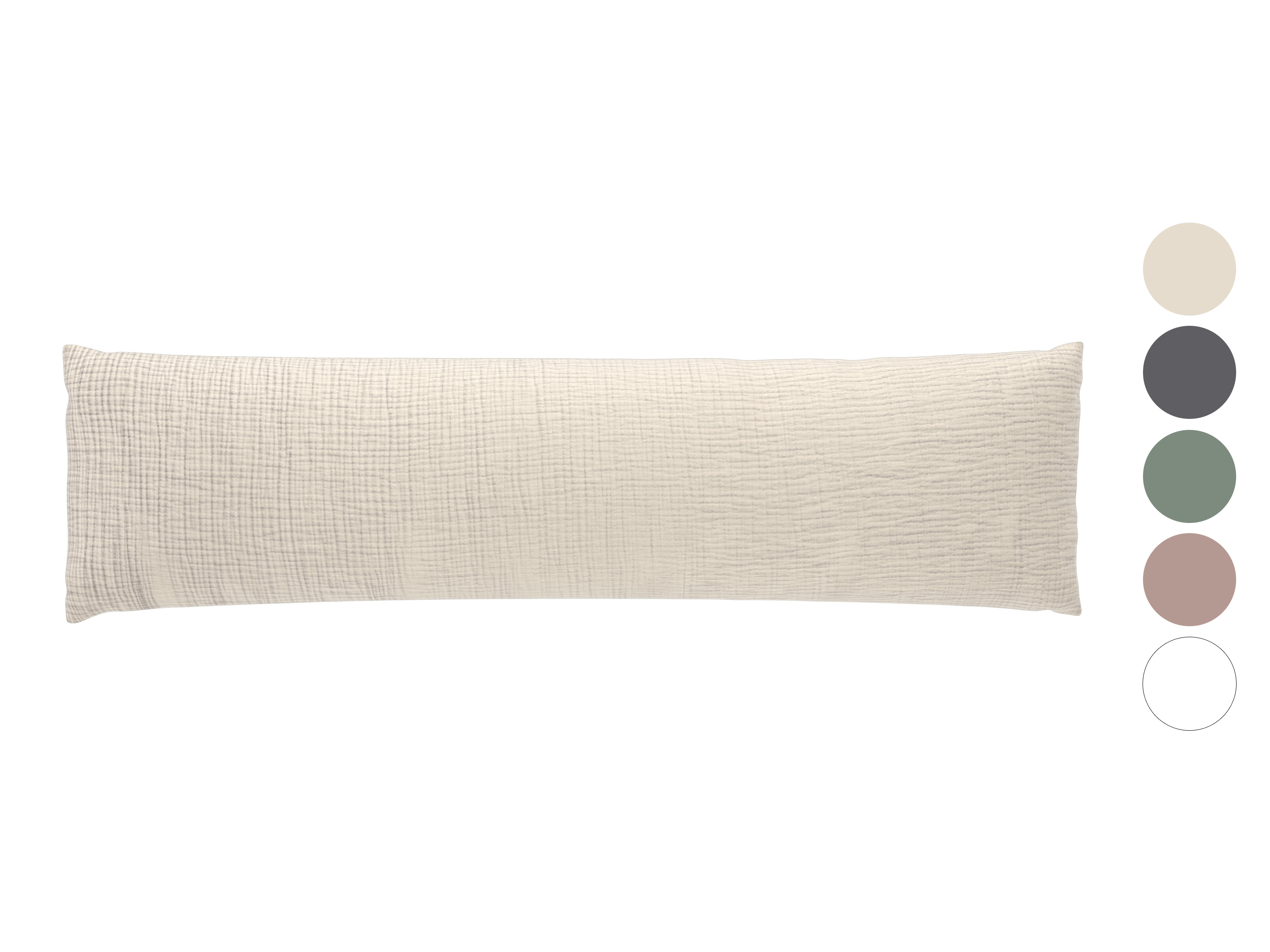 LIVARNO® Poszewka z muślinu, 40 x 145 cm