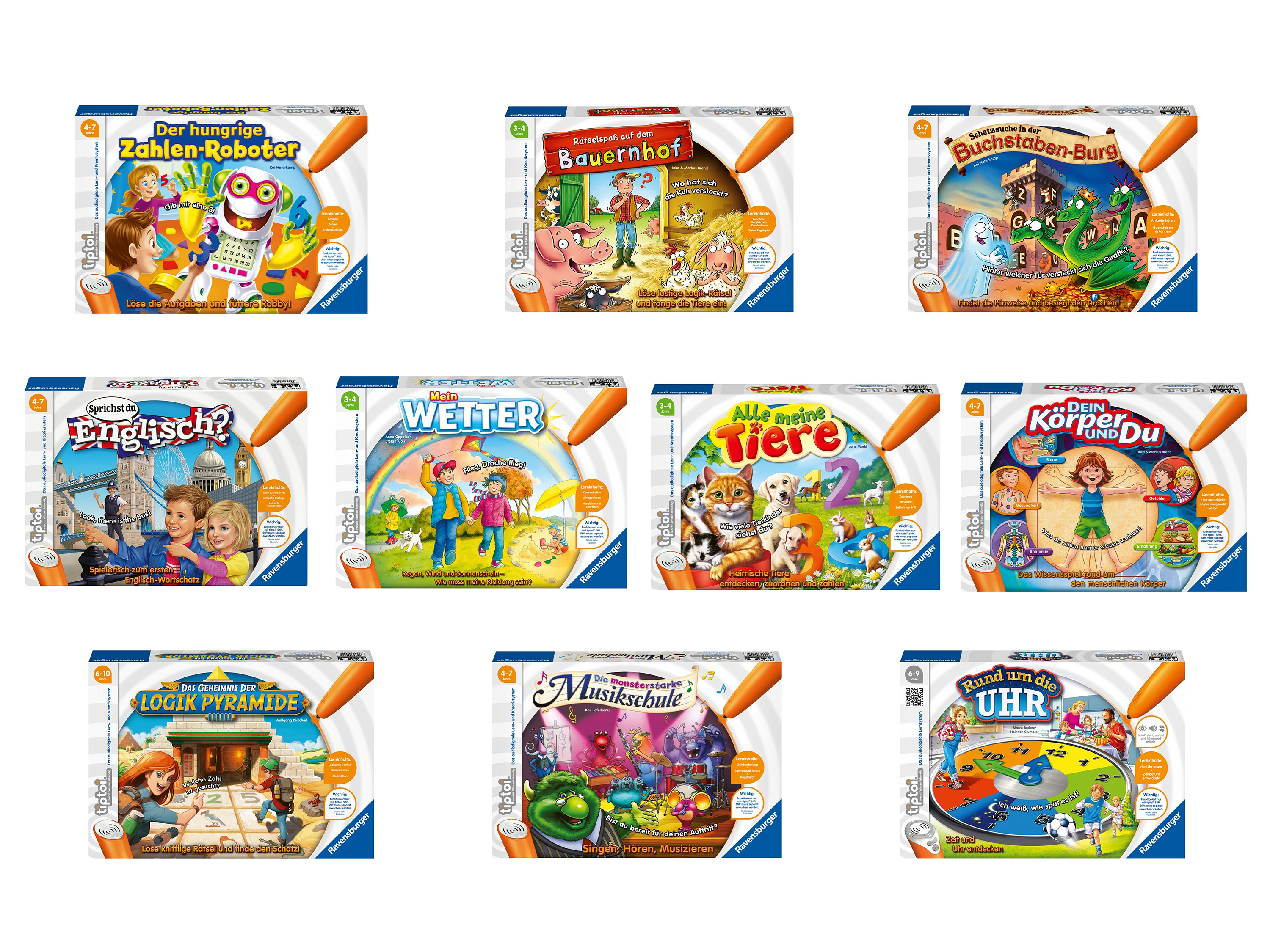 RAVENSBURGER tiptoi Gry