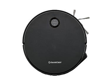 SILVERCREST® Robot sprzątający SSRA 10000 A1, 2 w 1 ze stacją opróżniającą